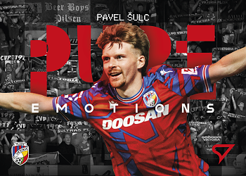 Pavel Sulc Viktoria Plzen SportZoo Chance Liga 2024/25 2. serie Pure Emotions #PE-04